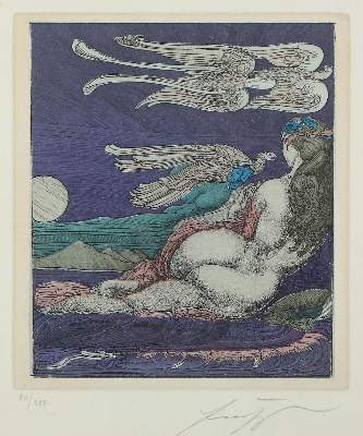 Bild Nr.1: 141-3680 Fuchs, Ernst: (Künstlergraphik)