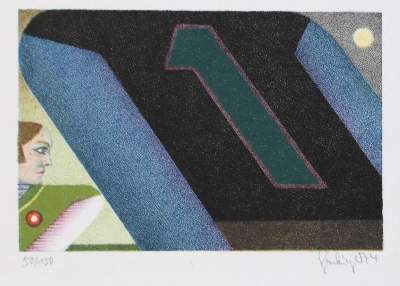 Bild Nr.2: 141-3706 Genkinger, Fritz: (Künstlergraphik)