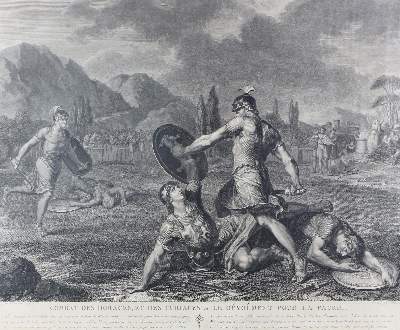 Bild Nr.1: 141-3708 Genreszenen.: (Künstlergraphik)