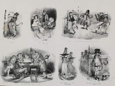 Bild Nr.1: 141-3737 Grandville, Jean Jacques (d.i. Jean Ignace Isidor Gerard): (Künstlergraphik)
