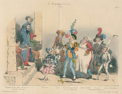 Bild Nr.1: 141-3741 Grandville, Jean Jacques (d.i. Jean Ignace Isidor Gerard): (Künstlergraphik)