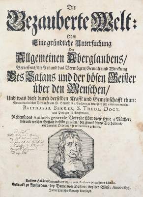 Bild Nr.1: 141-375 Bekker,B.: (Grenzwissenschaften und Okkultismus)