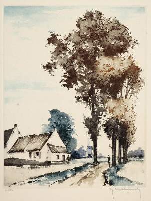 Bild Nr.1: 141-3782 Hebbelinck, Roger: (Künstlergraphik)