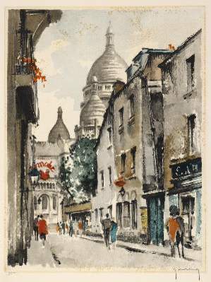 Bild Nr.4: 141-3782 Hebbelinck, Roger: (Künstlergraphik)