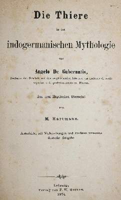 Bild Nr.1: 141-379 Gubernatis,A.de.: (Grenzwissenschaften und Okkultismus)