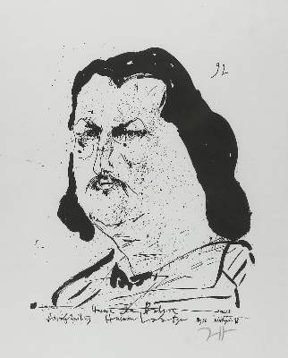 Bild Nr.2: 141-3847 Janssen, Horst: (Künstlergraphik)