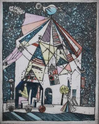 Bild Nr.1: 141-3894 Kastenholz, Bernd: (Künstlergraphik)