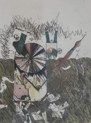 Bild Nr.3: 141-3894 Kastenholz, Bernd: (Künstlergraphik)