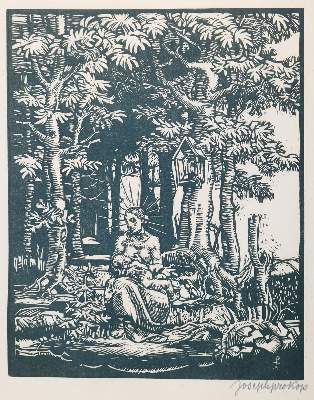 Bild Nr.3: 141-3913 Kolb, Alois: (Künstlergraphik)