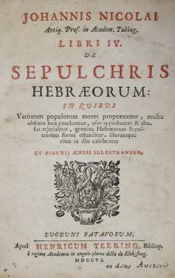 Bild Nr.1: 141-395 Nicolai,J.: (Judaica)