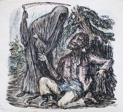 Bild Nr.1: 141-3964 Kubin, Alfred: (Künstlergraphik)