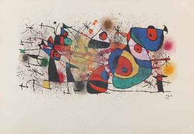 Bild Nr.1: 141-4055 Miro, Joan: (Künstlergraphik)