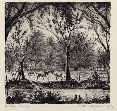 Bild Nr.3: 141-4083 Münch-Khe, Willi: (Künstlergraphik)