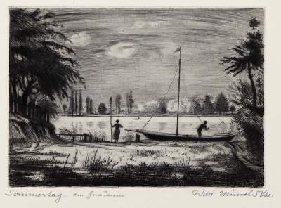 Bild Nr.9: 141-4083 Münch-Khe, Willi: (Künstlergraphik)