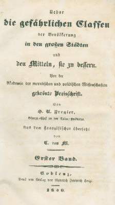 Bild Nr.1: 141-412 Fregier,H.A.: (Juridica und Kriminologie, Paris)