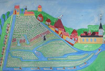 Bild Nr.1: 141-4140 Hagoort, Pieter: (Künstlergraphik, Naive Kunst)