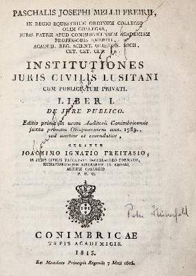 Bild Nr.1: 141-416 Sammlung: (Juridica und Kriminologie, Portugal)