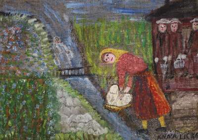 Bild Nr.4: 141-4183 Sammlung.: (Künstlergraphik, Naive Kunst)