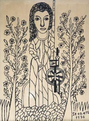 Bild Nr.3: 141-4189 Steberl, Ondrej: (Künstlergraphik, Naive Kunst)