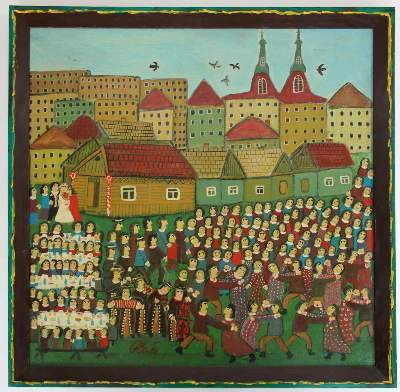 Bild Nr.1: 141-4202 Tadeusz, Zak: (Künstlergraphik, Naive Kunst)