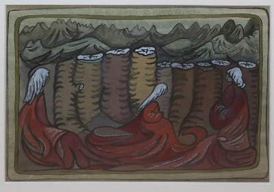 Bild Nr.3: 141-4206 Wladyslawa, Iwanska: (Künstlergraphik, Naive Kunst)