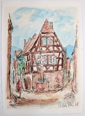 Bild Nr.9: 141-4383 Sammlung: (Künstlergraphik)