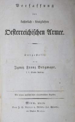 Bild Nr.1: 141-443 Bergmayr,I.F.: (Militaria)