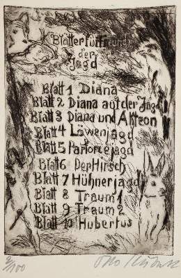 Bild Nr.2: 141-4434 Schubert, Otto: (Künstlergraphik)