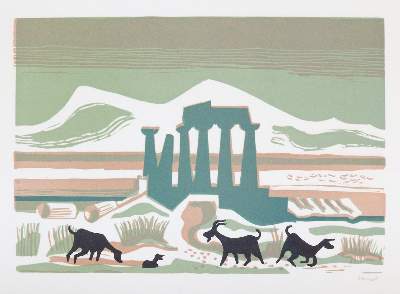 Bild Nr.1: 141-4436 Seewald, Richard: (Künstlergraphik)