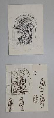 Bild Nr.4: 141-4472 Spitzweg-Umkreis.: (Künstlergraphik)