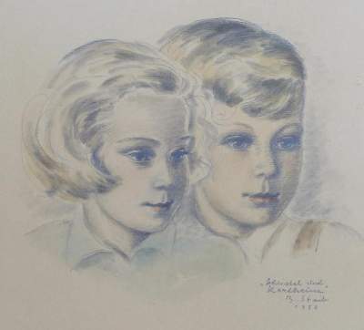 Bild Nr.1: 141-4475 Staib, Butz (d.i. Hedwig Luise,: (Künstlergraphik)