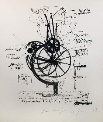 Bild Nr.1: 141-4521 Tinguely, Jean: (Künstlergraphik)