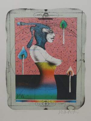 Bild Nr.2: 141-4620 Wunderlich, Paul: (Künstlergraphik)