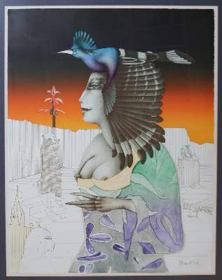 Bild Nr.4: 141-4620 Wunderlich, Paul: (Künstlergraphik)