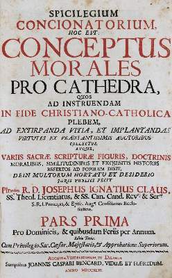 Bild Nr.21: 141-48 Bordoni,J.A.: (Alte Drucke, Handschriften und Theologie)