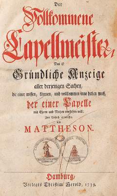 Bild Nr.2: 141-490 Mattheson,(J.): (Musik)