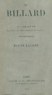 Bild Nr.1: 141-537 Lalanne,M.: (Spiele, Billard)