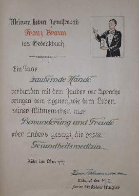 Bild Nr.1: 141-551 Braun, Franz,: (Zauberei)