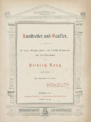 Bild Nr.1: 141-560 Lang,H.: (Zirkus)