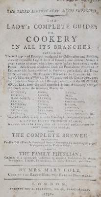 Bild Nr.1: 141-598 Cole,M.: (Küche und Haushalt, Kochbücher)