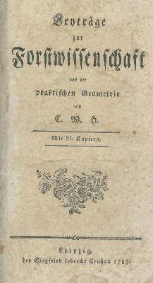 Bild Nr.1: 141-607 H(ennert),C.W.: (Land- und Forstwirtschaft, Forstwirtschaft)