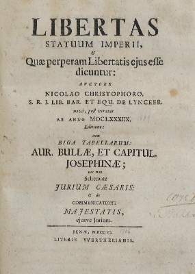 Bild Nr.34: 141-61 Calvör,C.: (Alte Drucke, Handschriften und Theologie)