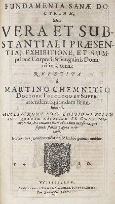 Bild Nr.4: 141-64 Chemnitz,M.: (Alte Drucke, Handschriften und Theologie)