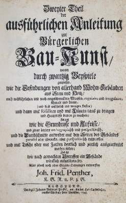 Bild Nr.1: 141-648 Penther,J.F.: (Architektur)