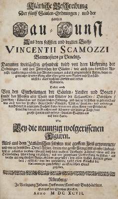 Bild Nr.2: 141-651 Scamozzi,V.: (Architektur)