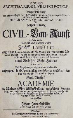 Bild Nr.2: 141-653 Schübler,J.J.: (Architektur)