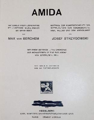 Bild Nr.1: 141-664 Berchem,M.v. u. J.Strzygowski.: (Kunstwissenschaft)