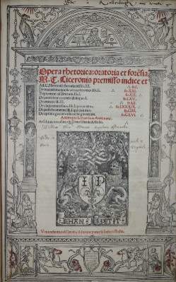 Bild Nr.1: 141-67 Cicero,M.T.: (Alte Drucke, Handschriften und Theologie)