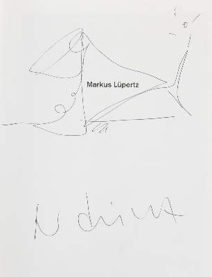 Bild Nr.1: 141-695 Lüpertz,M.: (Kunstwissenschaft)