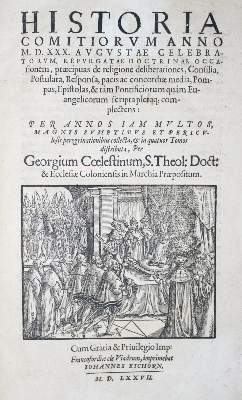 Bild Nr.1: 141-71 Coelestinus,G.: (Alte Drucke, Handschriften und Theologie)